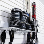 Ski Storage Kit for the garage wall