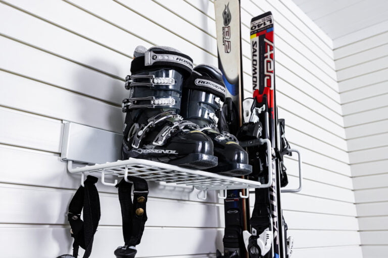 Ski Storage Kit for the garage wall