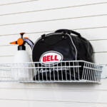 Shallow Basket Wall Storage Solutions for the garage