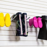 Garage Welly Boot Rack Storage Accessory