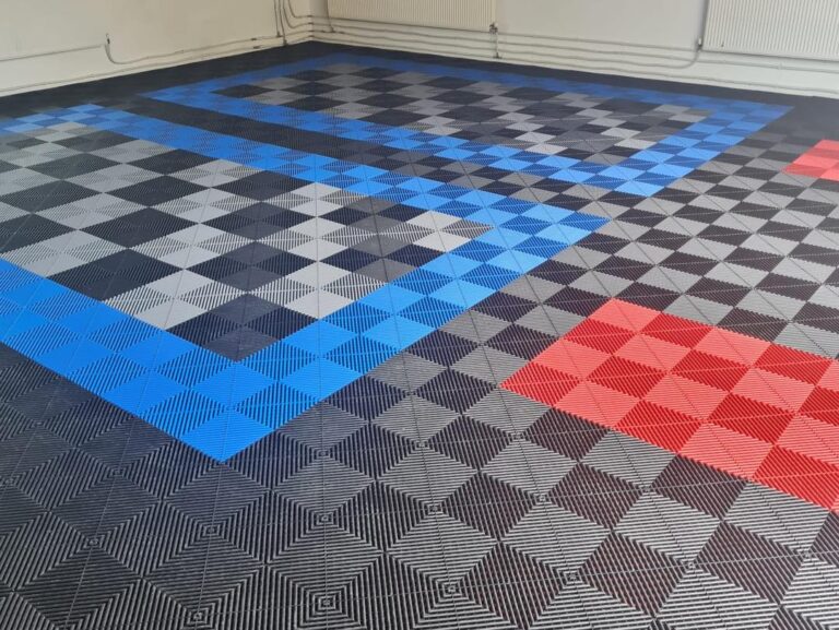 Tuff Tiles garage flooring