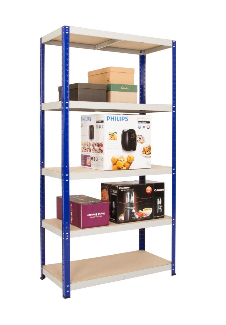 Clicka 265 Garage shelving in use