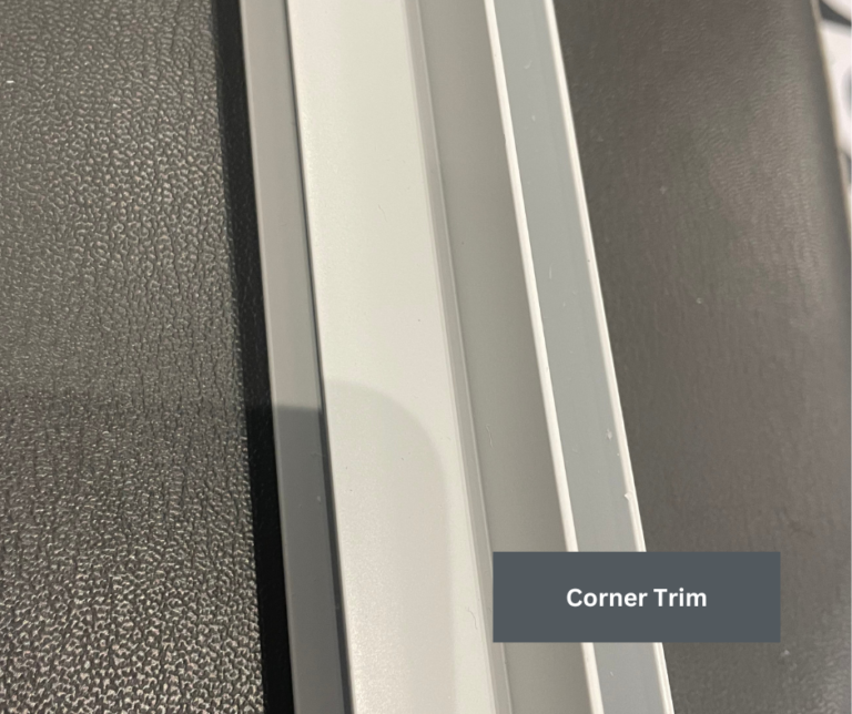 White Corner Trim