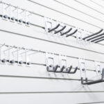 variety of hook sets in flexipanel slatwall