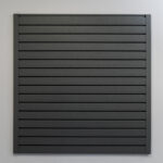 Grey FlexiPanel Slatwall system